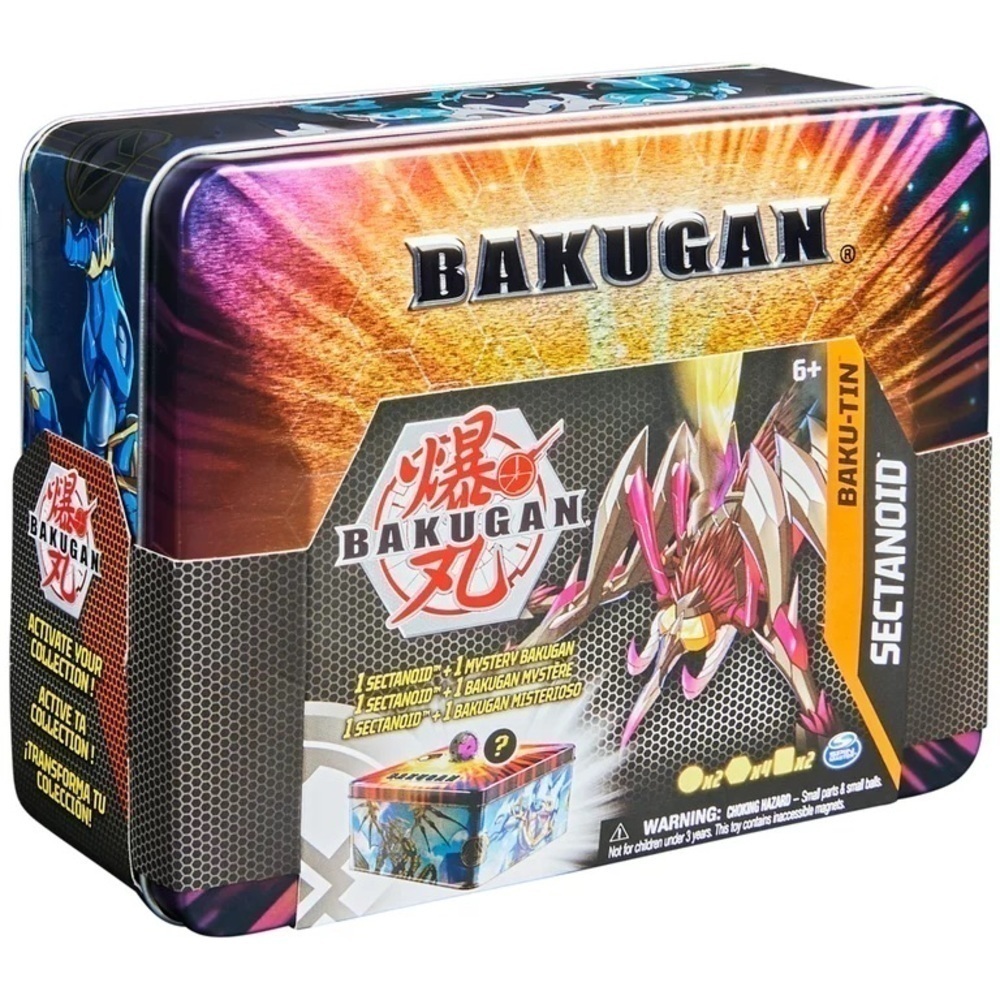 Bakugan Baku-Tin, Sectanoid with Mystery Bakugan NWT
